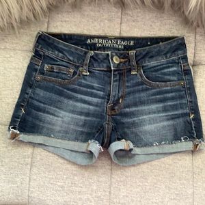 American Eagle shortie, super stretch, size 2